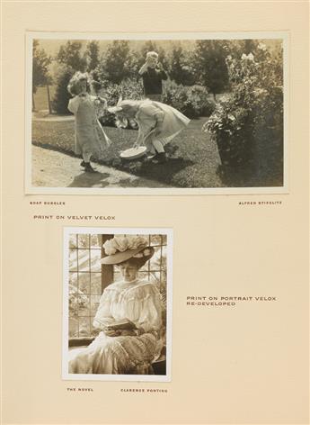 (ALFRED STIEGLITZ & EDWARD STEICHEN). Souvenir Kodak Competition 1905.